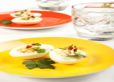 Oeufs mimosa aux épices