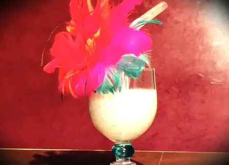 Le milkshake kiwi-banane d'ambre