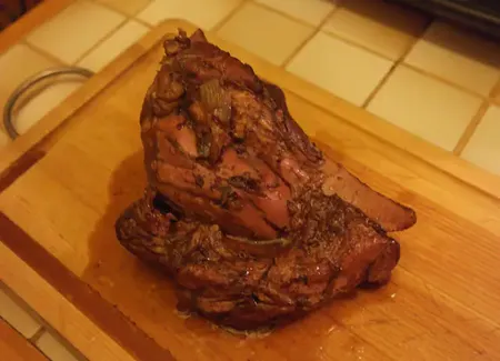 Palette de porc au vinaigre balsamique