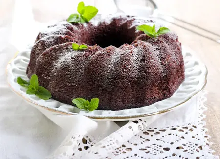 Gâteau moelleux chocolat-coco sans oeufs sans beurre