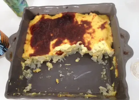 Gratin de chou-fleur sauce mornay