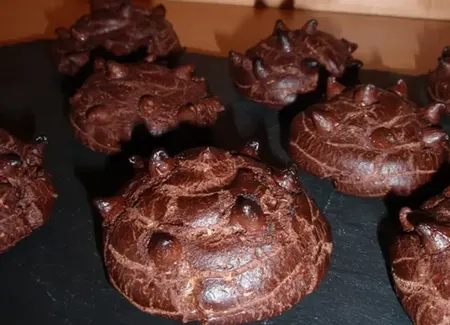 Chouquettes au chocolat