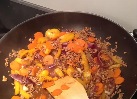 Wok de boeuf parfumé
