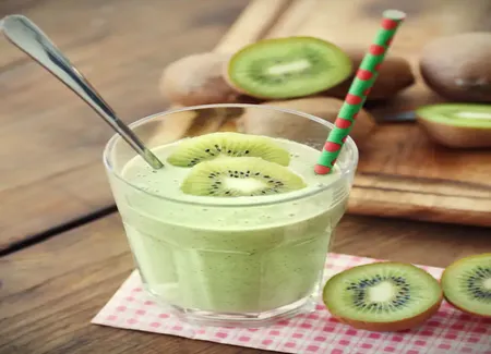Smoothie kiwi - banane