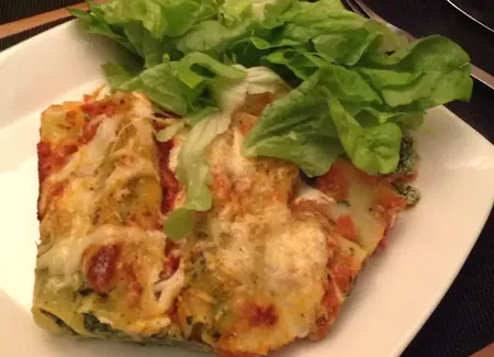Cannelloni ricotta et épinards