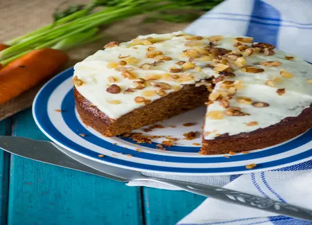 Gâteau de carottes au gingembre (angleterre)