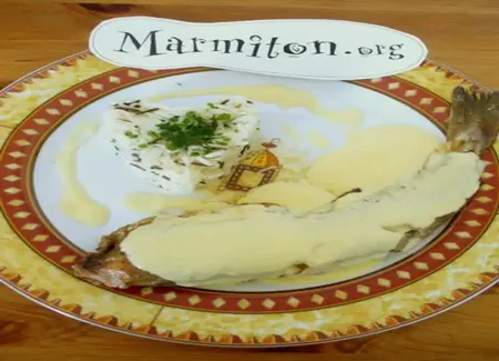 Merlans panés sauce moutarde