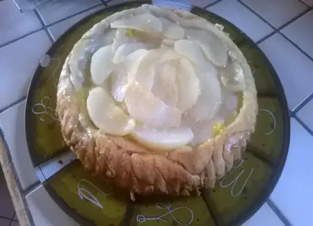 Tarte tatin poire-mangue