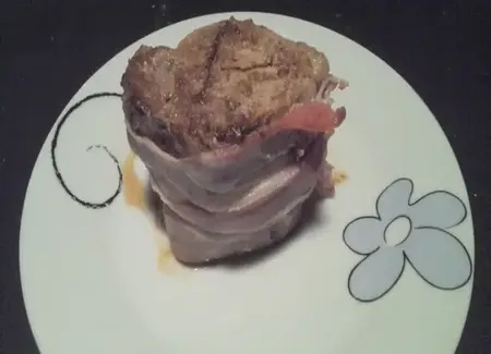 Paupiettes de filet mignon aux champignons