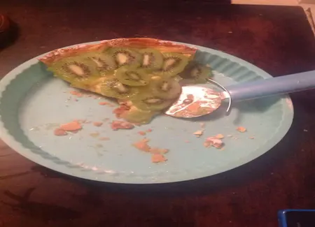 Tarte crémeuse aux kiwis