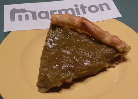 Tarte rhubarbe et spéculoos