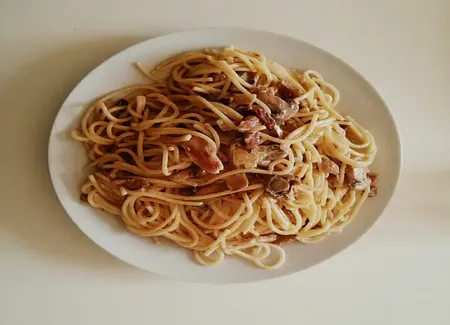 Sauce carbonara spéciale vivi