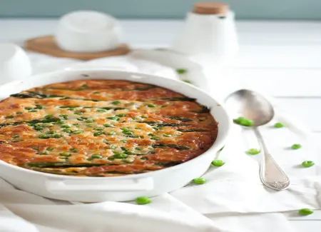 Clafoutis aux légumes vapeurs