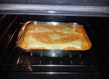 Gratin de pâtes au potiron