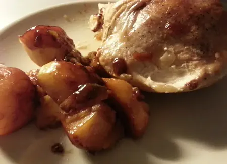 Dinde oignons pommes de terre