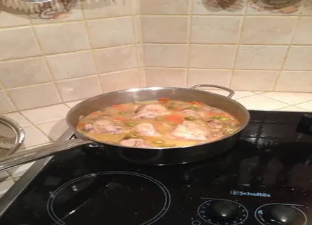 Poulet en sauce à ma façon