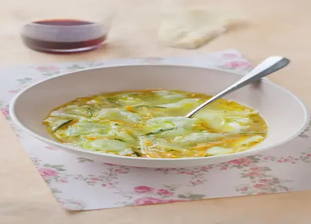 Soupe aux ravioles