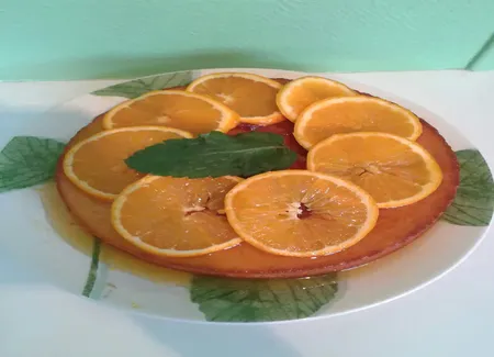 Gâteau à l'orange moelleux et fondant