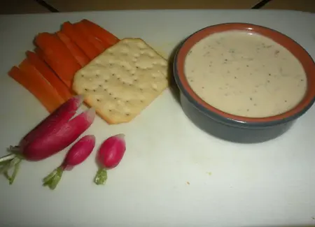 Sauce blanche froide à l’échalote et estragon