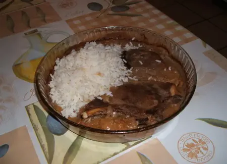 Côtes de veau à la bière