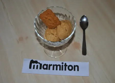 Glace aux speculos simple