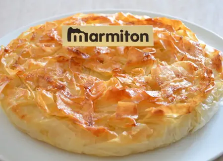 Croustade landaise aux pommes et amandes