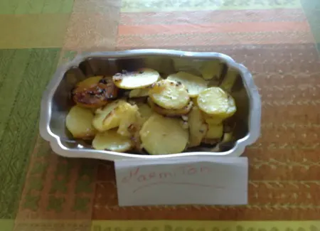 Pommes de terre sautées aux oignons