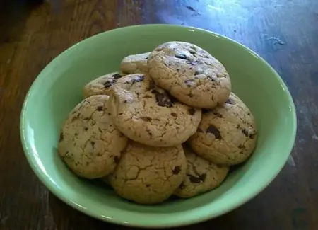 Cookies fondants aux pépites de chocolats