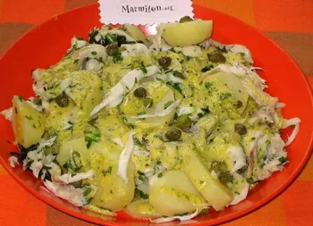 Salade de raie aux pommes de terre