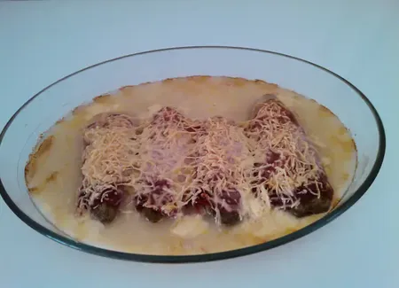 Roulés au jambon au maroilles