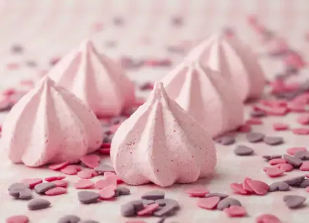 Meringue très facile à la fraise
