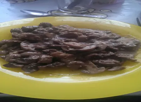 Rognons de veau aux champignons et au porto