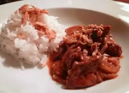 Boeuf sauce saté