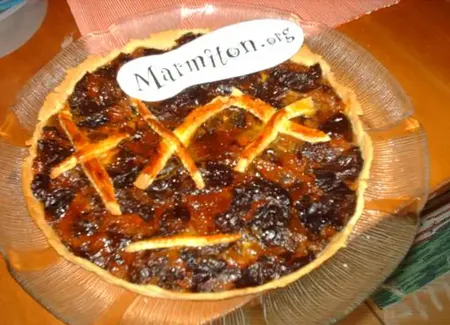 Tarte des noces (tarte aux pruneaux de l'ile d'yeu)