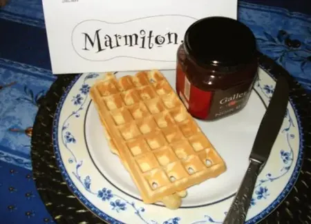 Gaufre à la vanille