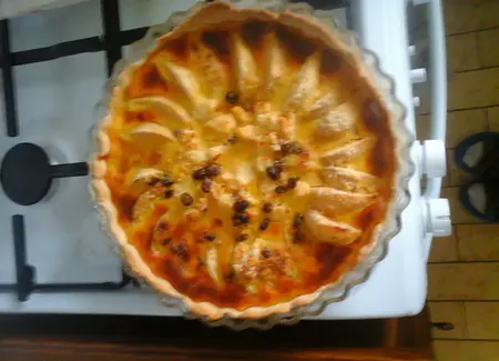 Tarte pommes poires