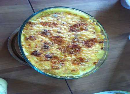Choux rave en gratin