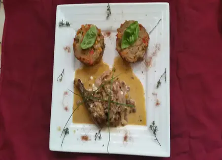 Pintade aux girolles