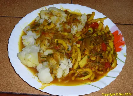 Anneaux de calamars à la méridionale