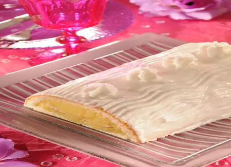 Bûche à la crème de citron