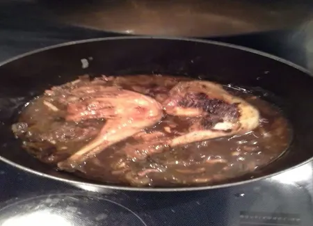 Cuisses de poulet forestières