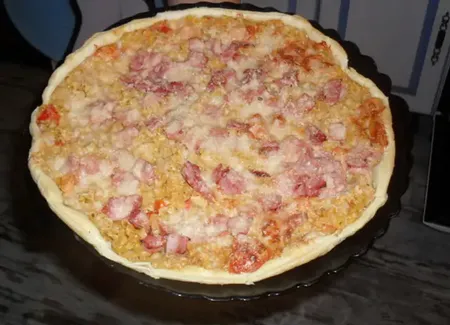 Tarte aux pâtes