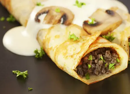 Duxelles de champignons