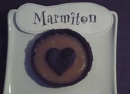 Tartelette mangue chocolat