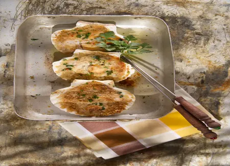 Gratin de st jacques