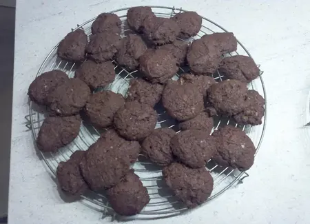 Cookies au cacao et beurre demi-sel