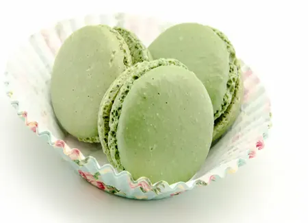 Macarons à la pistache