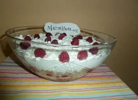Dessert meringue-framboise super facile