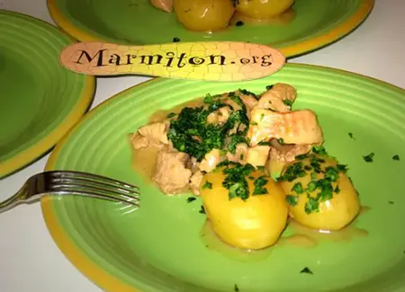 Veau aux asperges