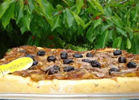Pissaladière à la machine à pain